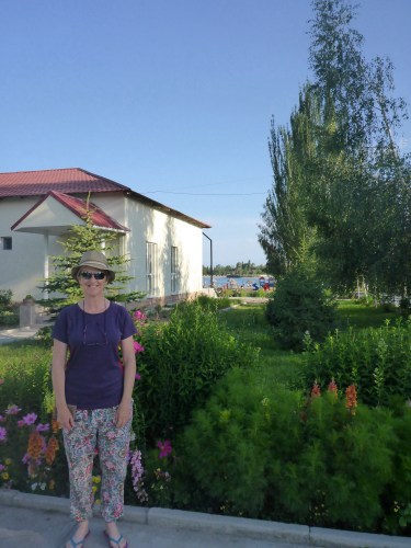 Our home for the night on Issyk-Kul lake, Kyrgyzstan
