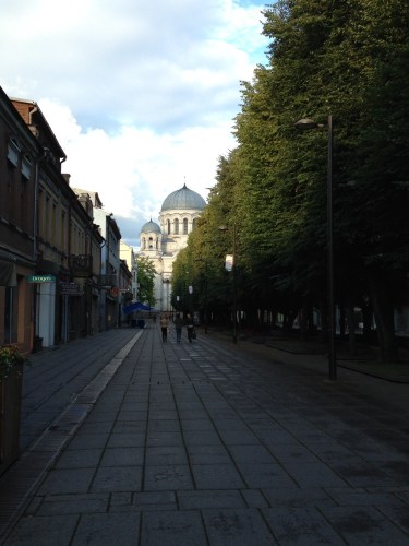 Kaunas with St Michael the Archangel church