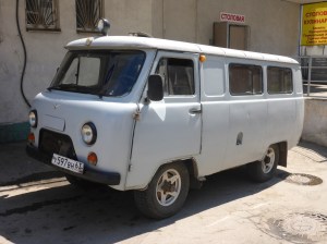 We see these great vans everywhere in Russia