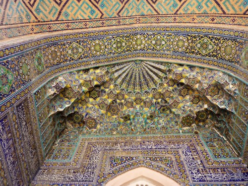 Sher-Dor madrasah, Registan, Samarkand, Uzbekistan