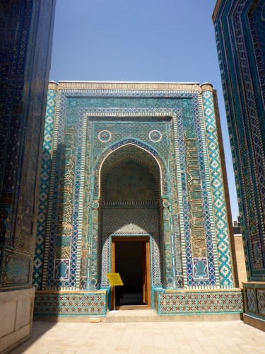 Shahi-Zinda ensemble, Samarkand, Uzbekistan