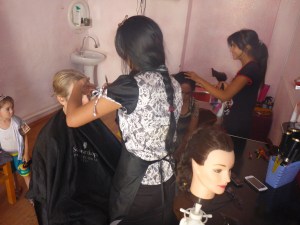 It's too hot to walk around Bukhara, so why not get a hair cut and enjoy a new experience?!