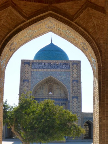 Emir Alim Khan madrassah, Poi-Kalon ensemble, Bukhara, Uzbekistan