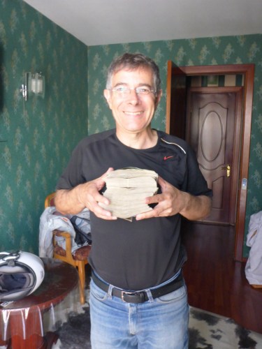 791,000 cym or just £200!! All in 1,000 notes.