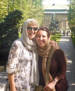 With Saba at the Green Palace, Saadabad Palaces, Darband - Tehran, Iran
