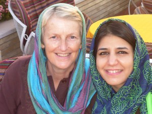 With Zoreh, Isfahan, Iran