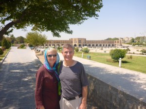 Khaju bridge, Isfahan, Iran 
