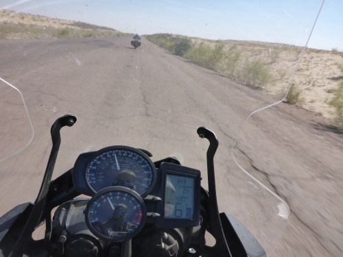 Gettting hotter on our way through Turkmenistan