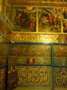Inside Vank cathedral, Isfahan, Iran