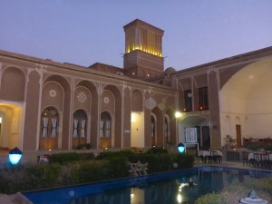 Our hotel in Yazd - the Laleh