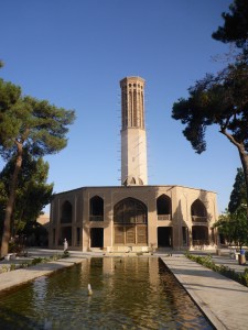 Dolat Abad with Iran's  tallest Bagdir, Yazd, iran