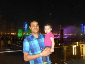 Mostafa from our hotel very kindly took us out to dinner with his daughter Aya