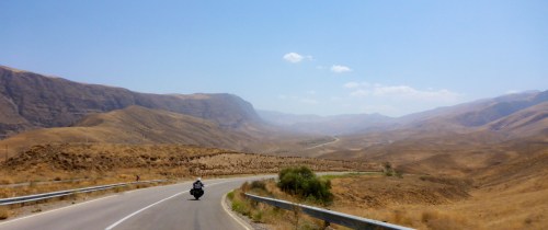 Stunning 25km stretch of no man's land between the Turkmenistan and Iran borders