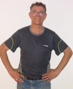 Anthony looking like a drowned rat