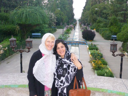 Beautiful Mellat park in Beshahr with beautiful Afrooz