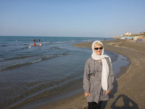 Not quite my idea of fun at the beach - Nur, Iran