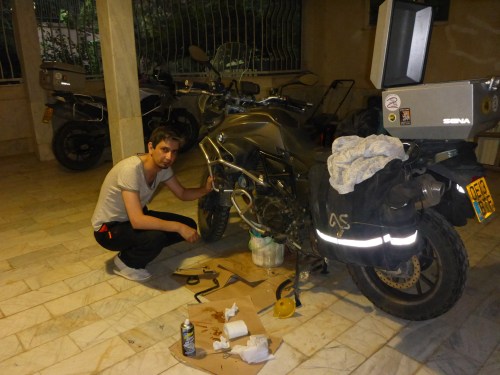 Sohrab, our amazing BMW mechanic, and new friend