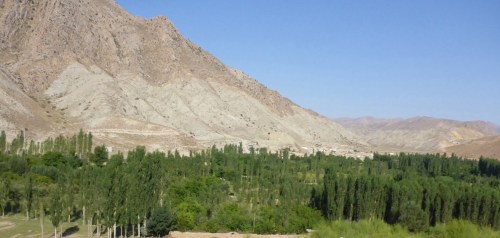 Heading south from Dor Badam, Iran