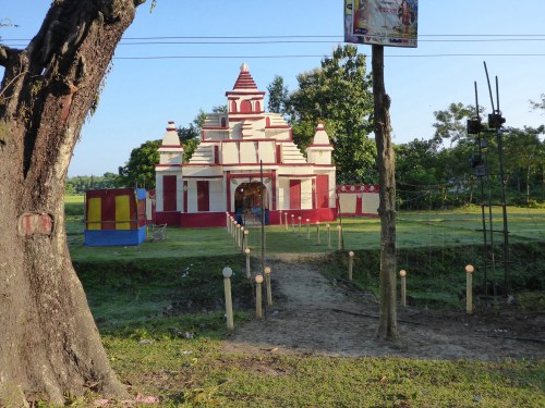 Pandal on our way to Guwahati