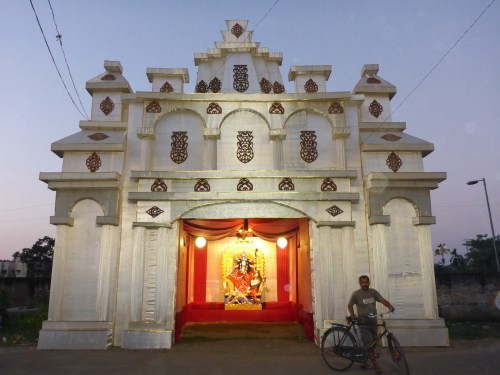 Pandal for Diwali in Guwahati
