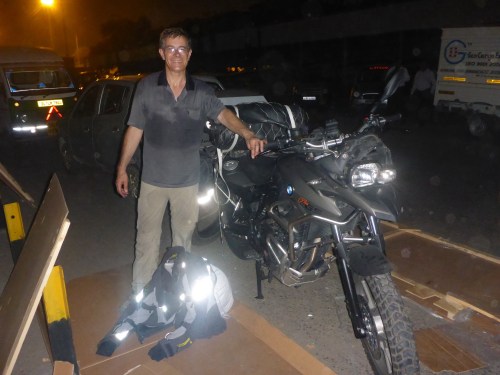 Storm is reassembled and ready to drive out of Delhi customs at long last!