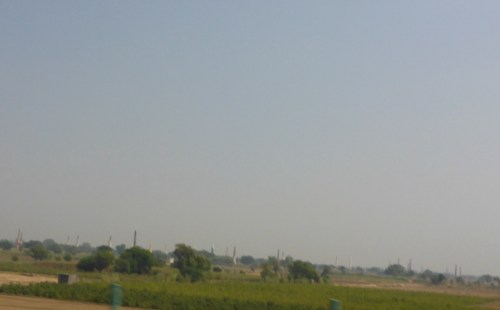 Some of the many brick factories we rode past on our first day put of Delhi, too keen to finally get some miles under our tyres to stop