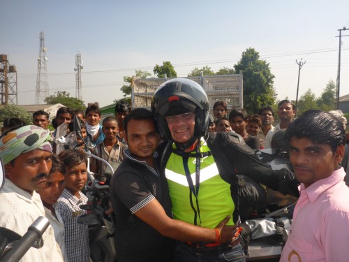 After our samosas, this young Indian wanted me to take another photo of him, with Kristjan