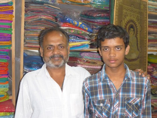 Rohan and his father Raju whom we are privileged to have met