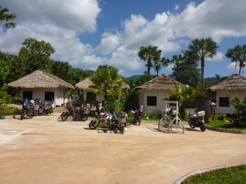 Our fantastic accommodation at Kyaikto, Myanmar 