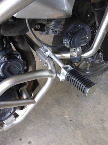 Anne's new highway pegs