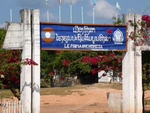 Our first example of French influence in Laos