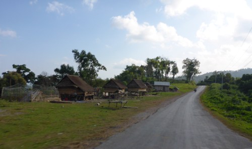 High plateau heading to Sayaboury, Laos