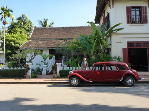 Our hotel in Luang Prabang, Laos