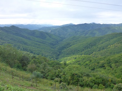 View from checkpoint number 2 in Manipur