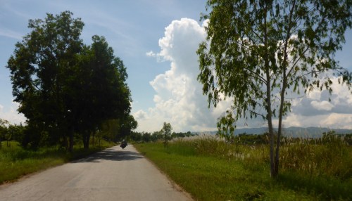 Heading into Nyaungshwe, Myanmar