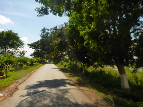 Heading into Nyaungshwe, Myanmar