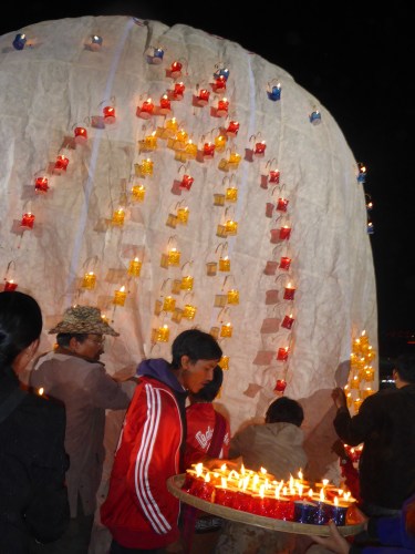 Taunggyi fire balloon festival, Myanmar