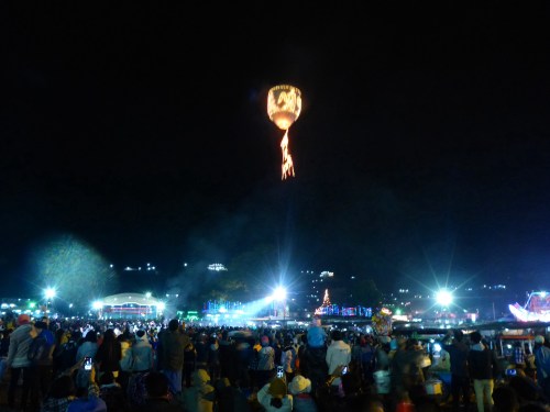 Taunggyi fire balloon festival, Myanmar
