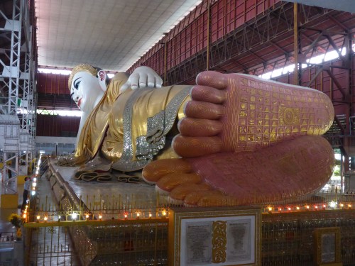 Reclining Buddha, Yangon