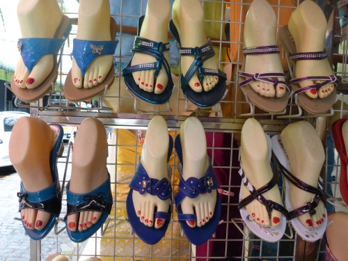 Brilliant idea spotted at a market in Yangon, Myanmar