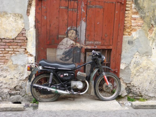Boy on a Motorbike - George Town, Penang