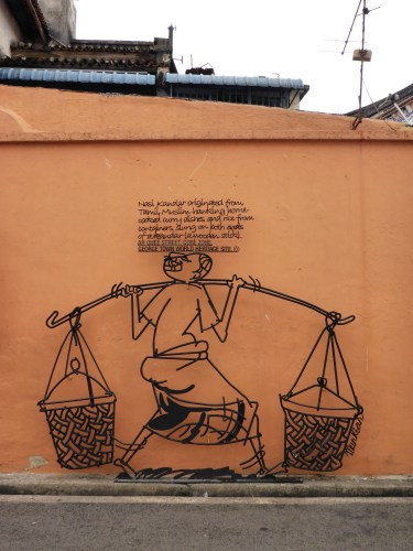 Nasi Kandar sculpture, George Town, Penang