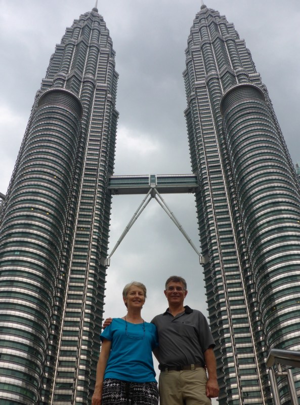 End of this leg of our trip, Kuala Lumpur, Malaysia and feeling good!  