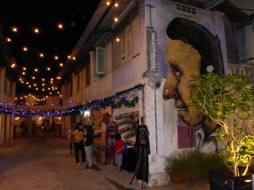 Jalan Nagore street art, George Town, Malaysia