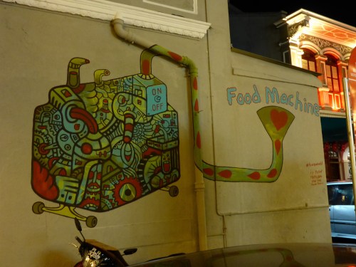 Jalan Nagore street art, George Town, Malaysia