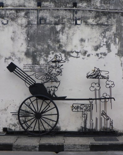 Cannon Street sculpture, George Town, Penang