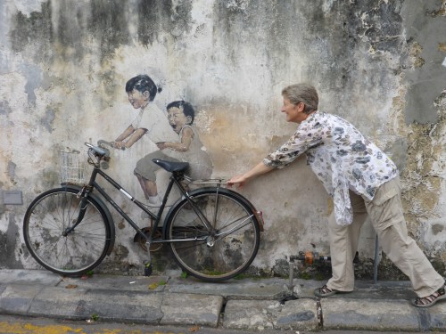 Kids on Bicycle, George Town, Penang
