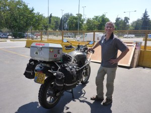 We are reassembled and ready to leave Santiago Cargo warehouse in record time!!