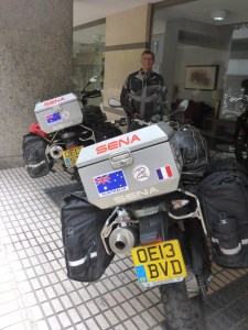 We are packed and ready to leave Santiago