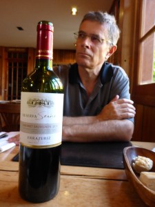 Thinking of the Cab Sav we are about to enjoy.